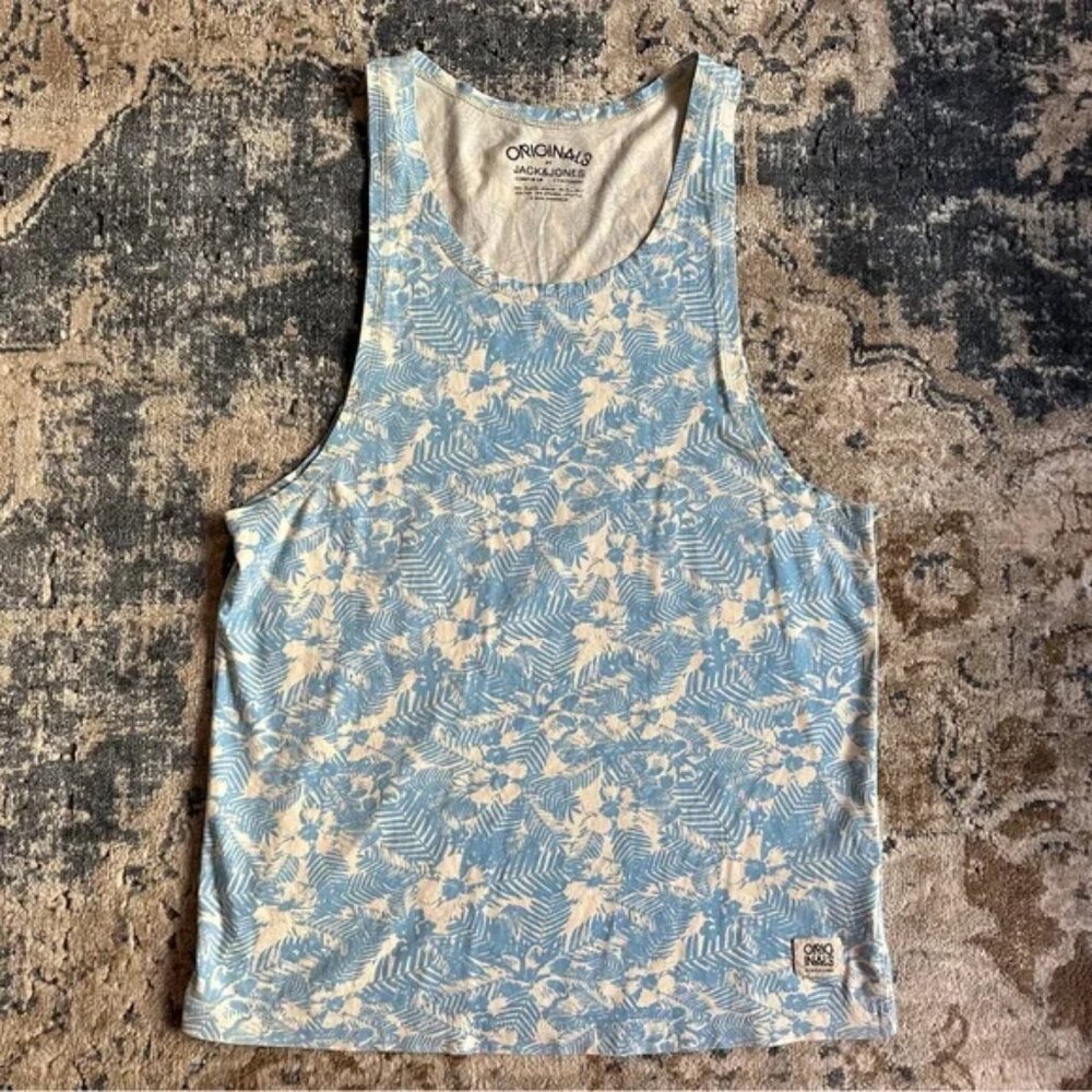 Palm Print Tank - ASOS Medium